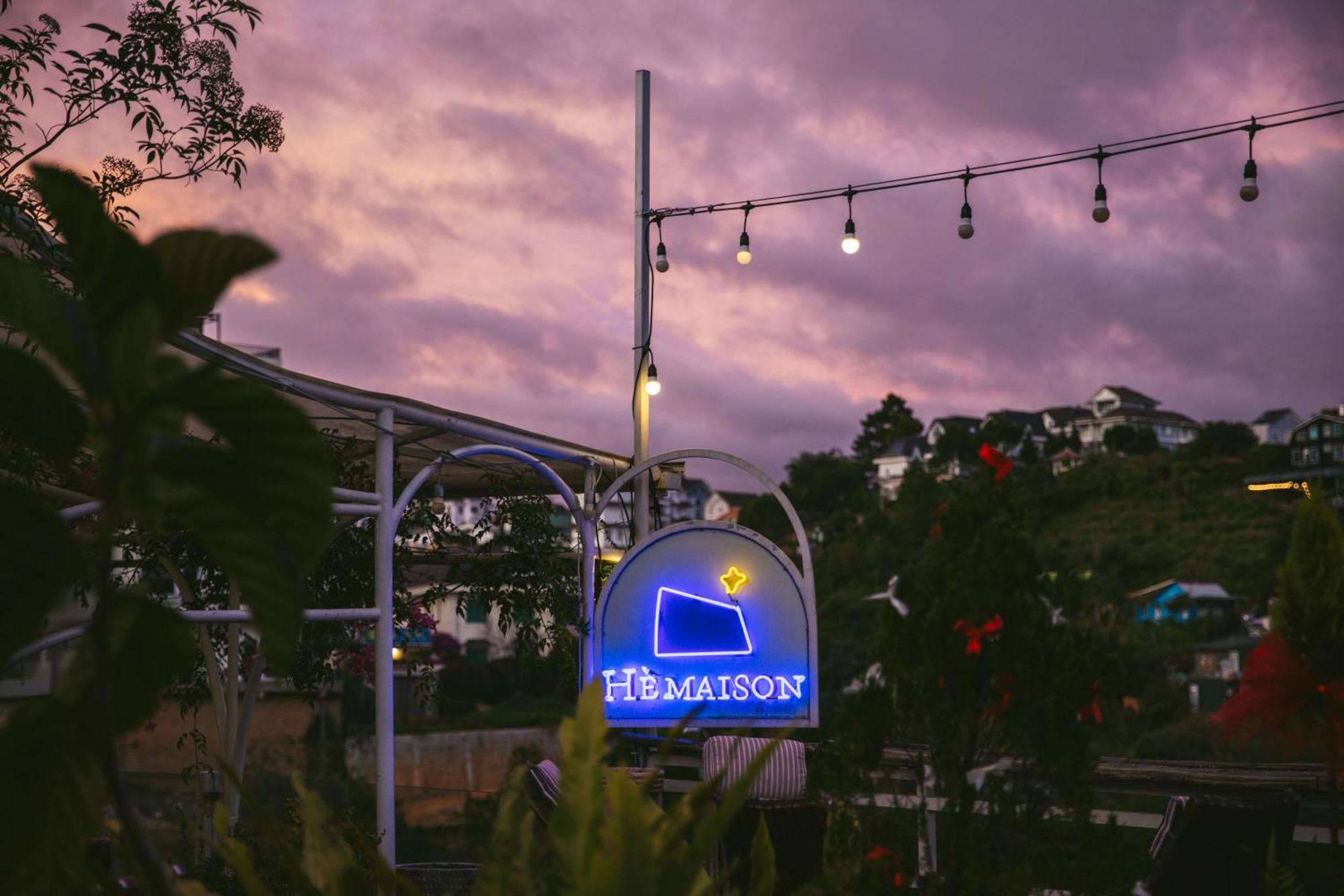 He Maison Boutique Stay & Cafe Đà Lạt Ngoại thất bức ảnh